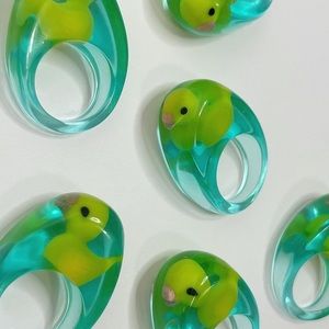 Rubber Duck Bubble Rings Kawaii